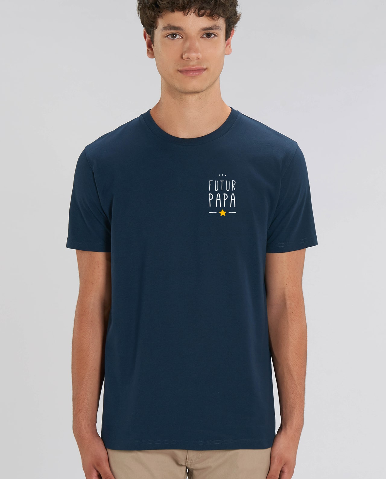 T-shirt Homme Style Vintage DMC-12 Bleu – 100% Coton, Impression Qualité – Coupe Régulière, Confortable